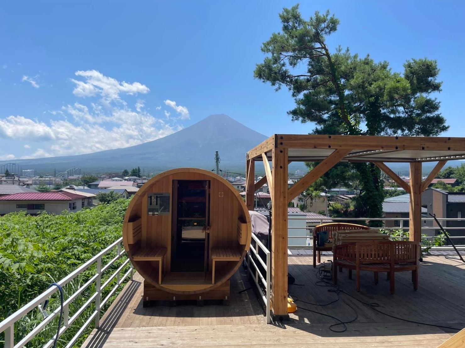 후지카와구치코 Mount Fuji Panorama Glamping 게스트하우스 외부 사진