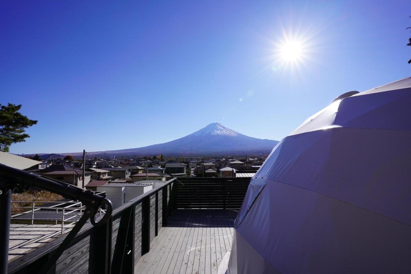 후지카와구치코 Mount Fuji Panorama Glamping 게스트하우스 외부 사진